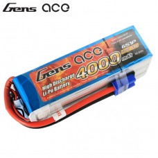Gens ace 4000mAh 22.2V 60C 6S1P Lipo Battery Pack